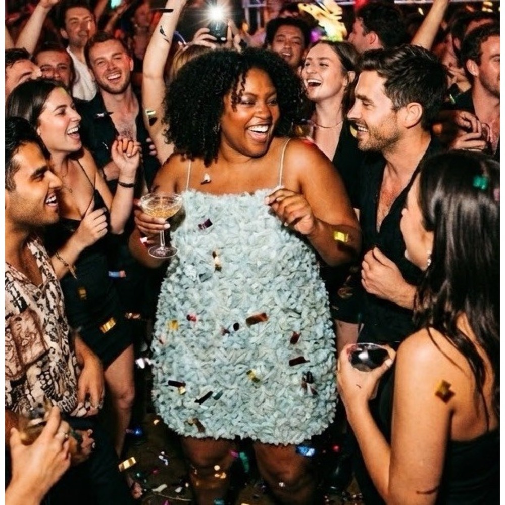 Anthropologie Party Dress XL Sunday in Brooklyn Bachelorette Wedding NWT $148